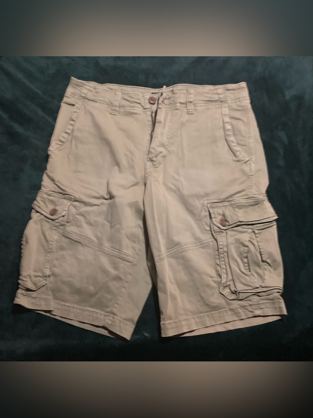 Polo by Ralph Lauren Men’s khaki Cargo Shorts - Casual Utility Style Size 32
